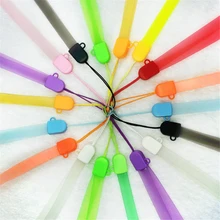 Корейская версия нового ПВХ Мобильный Ремень для телефона светящаяся цветная веревка