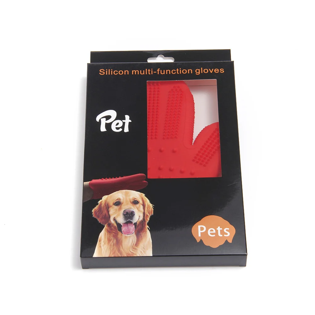 Домашнее животное силиконовый купальный массажные перчатки для маленьких питомец средних размеров кошка собака купальный щетка для