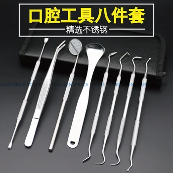 

2018 good quality 1 set dentist tools Tartar calculus remover dental examination probe