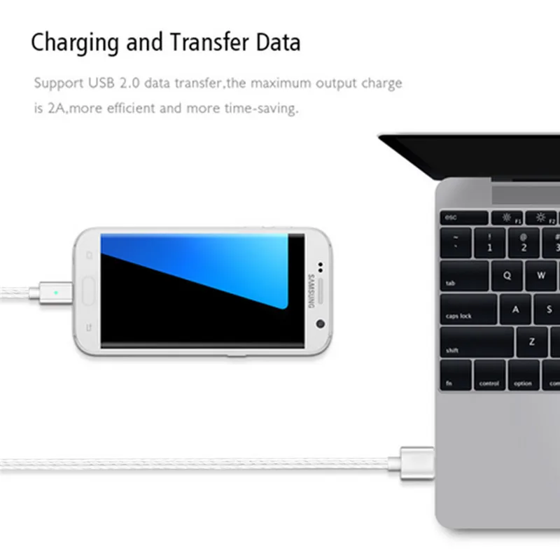 Магнитное зарядное устройство Micro USB кабель Быстрая зарядка магнит Microusb кабель для передачи данных провод для Xiaomi huawei Android мобильный телефон