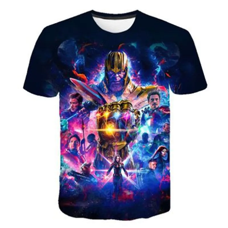 Г., новая футболка с принтом «Мстители Marvel 4» Детская футболка с 3d принтом супергероя Америки футболка для косплея летняя модная детская футболка