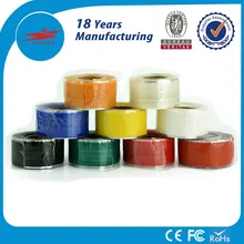 1roll x 25mmx 3m x 0.5mm self adhesive silicone tape Insulated Electrical Tape for insulating generator coils
