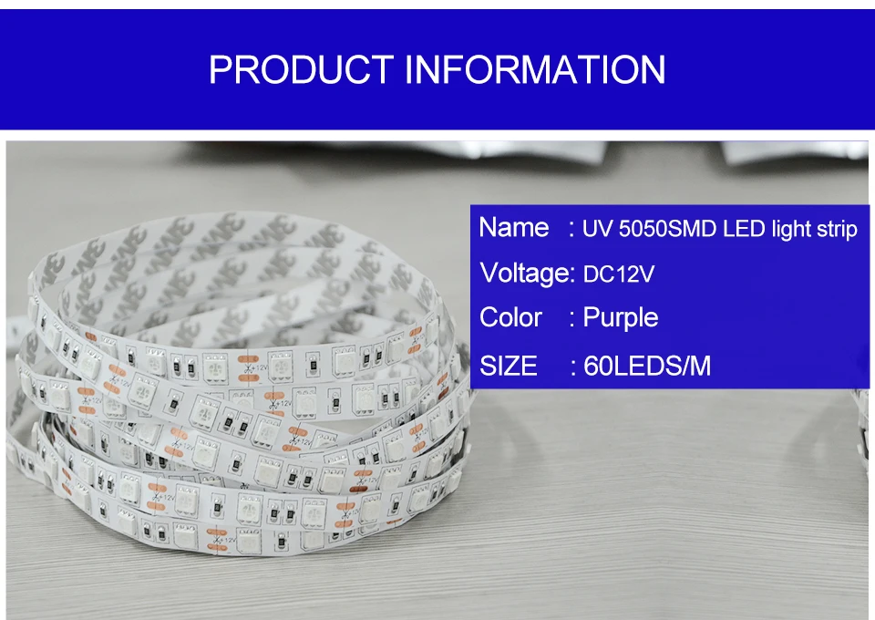 5050 UV led strip light (5)