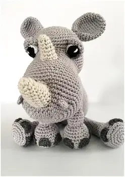 

armigurumi doll rhino model number w117