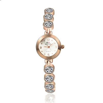 

SOXY Womens Watch Alloy Crystal Bracelet Wristwatch Women Ladies Rhinestones Clock Quartz Watches reloj mujer