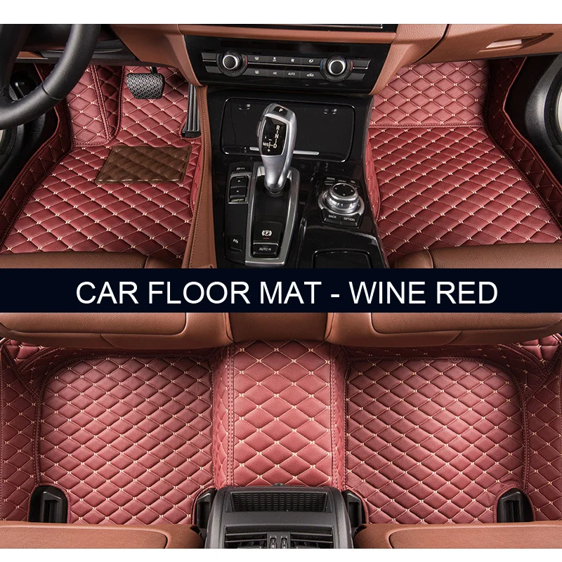 Custom fit car floor mats for peugeot rcz 206 207 2008 301 307 308sw