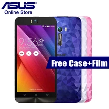 Оригинал Asus Zenfone Selfie Deluxe ZD551KL 3 ГБ RAM 16 ГБ ROM 5.5 дюймов Snapdragon 615 10 ядер Две SIM-карты 13.0 МП Android LTE мобильные телефоны