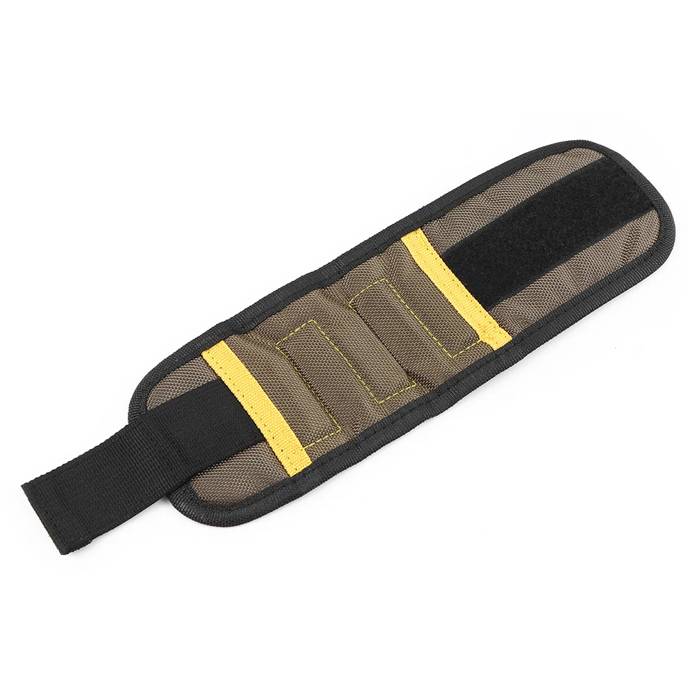 Магнитная Wristband Small Запчасти адсорбции сумка для инструментов электрика запястья инструмент ремень винты ногти сверла держатель