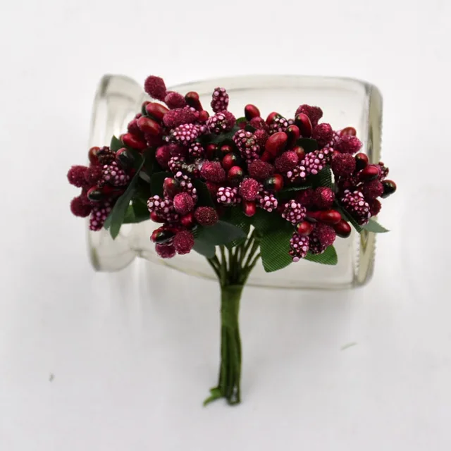12Pcs lot Handcraft sztuczne kwiaty Stamen Sugar wesele ozdoba party DIY wieniec prezent Box Scrapbooking tanie fałszywe kwiaty tanie i dobre opinie Jedwabiu GA08-12L Ślub Z W Bukiet kwiatów Jagoda Stamen 2 5cm 20Kolor koloru 12Szt bukiet 100 nowe i wysokiej jakości 12Pcs lot Handcraft sztuczne kwiaty Stamen Sugar wesele ozdoba party DIY wieniec prezent Box Scrapbooking tanie fałszywe kwiaty tanie i dobre opinie Jedwabiu GA08-12L Ślub Z W Bukiet kwiatów Jagoda Stamen 2 5cm 20Kolor koloru 12Szt bukiet 100 nowe i wysokiej jakości