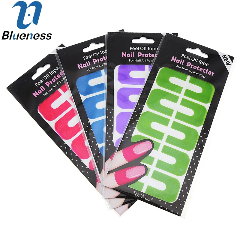 Buy Peel Off Protector Tips Tape Stickers For Nail Art
