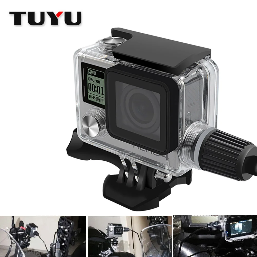Аксессуары TUYU для GoPro hero4 водонепроницаемый чехол зарядки 3 + мотоциклетный