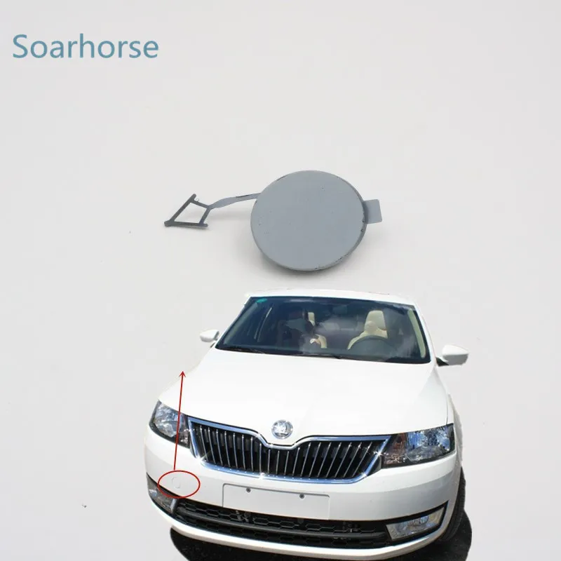 Soarhorse передний бампер автомобиля фаркоп Крышка для Skoda Rapid 2013