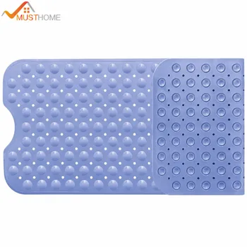 

40x100cm Long PVC Bathtub Bath Mat With Sucker Security Bathroom Shower Mat Applicable To Elderly Children and Pregnant Women