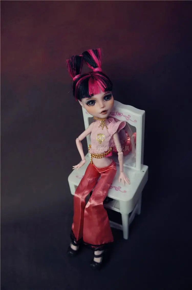 Новинка повседневный комплект платье для куклы Monster High Лидер продаж Подарочная