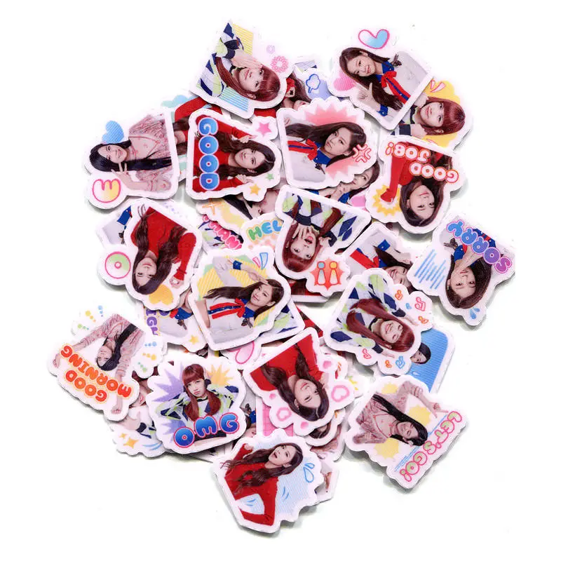 KPOP Blackpink Decal Stickers JISOO JENNIE ROSE LISA Fansmade 40pcs/set