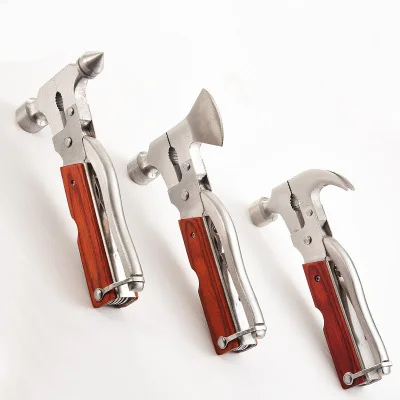 

Hammer Stainless Steel Car Safety Hammer Metal Escape Hammer Broken Window Car with Multi-function Car Emergency Tools