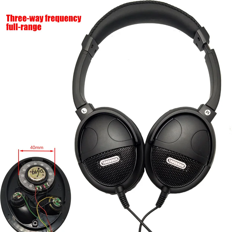 

6 Drive unit Three-way frequency Full range Headphone Reduce noise Excellent hi-fi sound Headset For phone\PC\MP3