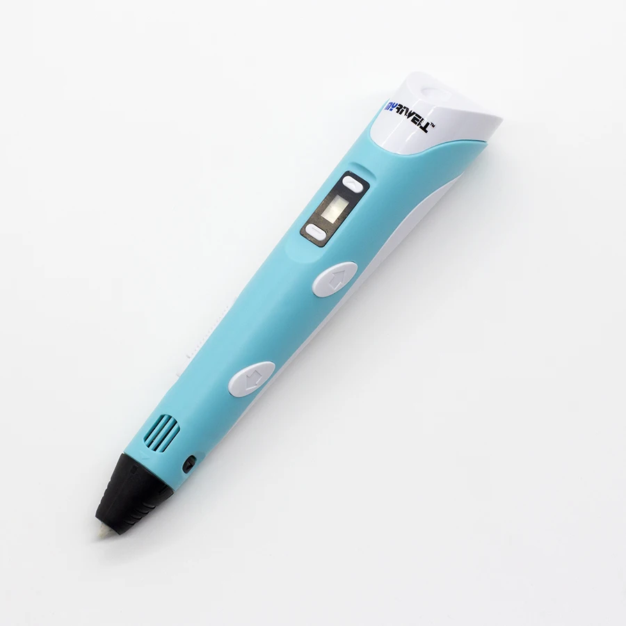 Pаспродажа Myriwell, 3D ручка, светодиодный экран, сделай сам, 3D Ручка для печати, 100 м, ABS нити, креативная игрушка, подарок для детей, дизайнерский рисунок