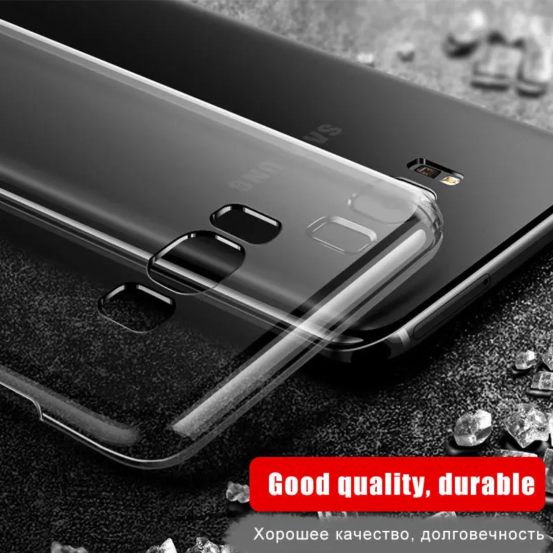 Прозрачный чехол для телефона Samsung Galaxy S20 FE S10 Plus Note 20 Ultra 10 S9 S10e S21 жесткий