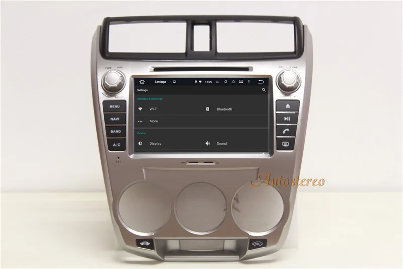 Perfect DSP 8" Inch 8-core Android9.0 Car DVD player GPS navigation for Honda City 2008-2014 AutoStereo unit multimedia stereo auto unit 15
