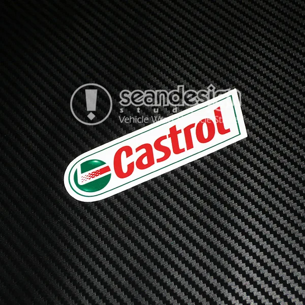 Горячая Распродажа Castrol моторный масляный шлем мотоциклетная наклейка наклейки