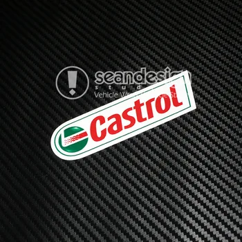 

Hot sale Castrol Motor Oil helmet motorcycle Sticker Decals Waterproof 17
