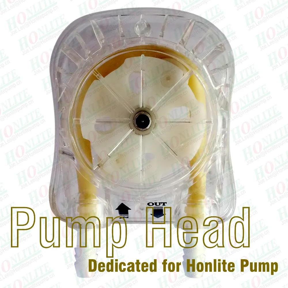 

100ml/min, Peristaltic Pump Head with FDA Approved PharMed BPT peristaltic tube & Barbed fitting for Honlite HPP-24-100-ZB-2-P