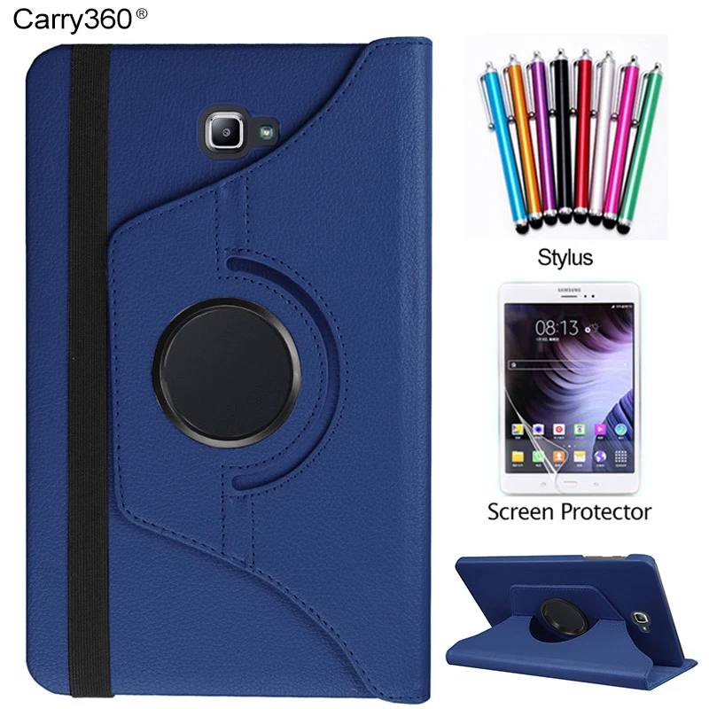 чехол на планшета Samsung Galaxy Tab A 10.1 2016 Для SM T580 T585 Case 360 Градусов Вращающийся Стенд