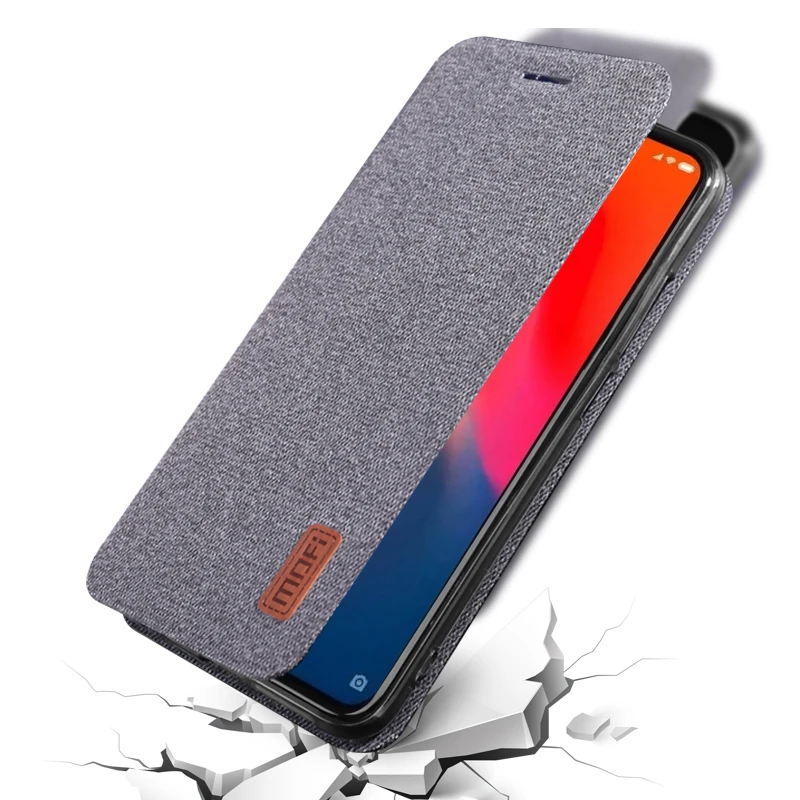 For Xiaomi mi9 case cover global back cover silicone protective fabric cloth shockproof cases capas MOFi original mi 9 SE case phone cases for xiaomi