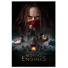 TaaWaa Mortal Engines Movie Art Silk Poster Prints 20x30 24x36 inches Wall Art Paintings Decor For Living Room Decoration
