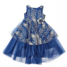 Летнее платье для маленьких девочек; коллекция года; кружевные платья принцессы; платье без рукавов с цветочным узором для девочек; одежда для малышей; вечерние и свадебные От 2 до 8 лет