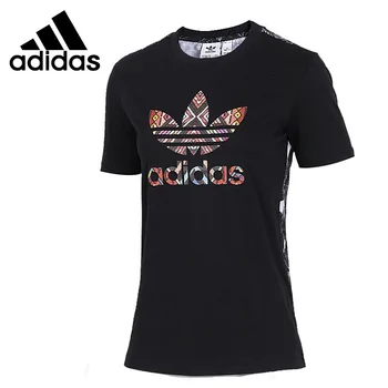 

Original New Arrival Adidas Originals FARM TREFOIL Women's T-shirts short sleeve Sportswear