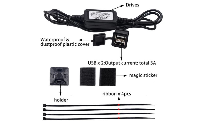 motorcycle usb charger 9