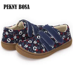 Pekny Bosa branded canvas shoes for kids custom kiss printed girls casual shoes boy lip printed children barefoot sneaker 25-35 Pekny Bosa branded canvas shoes for kids custom kiss printed girls casual shoes boy lip printed children barefoot sneaker 25-35