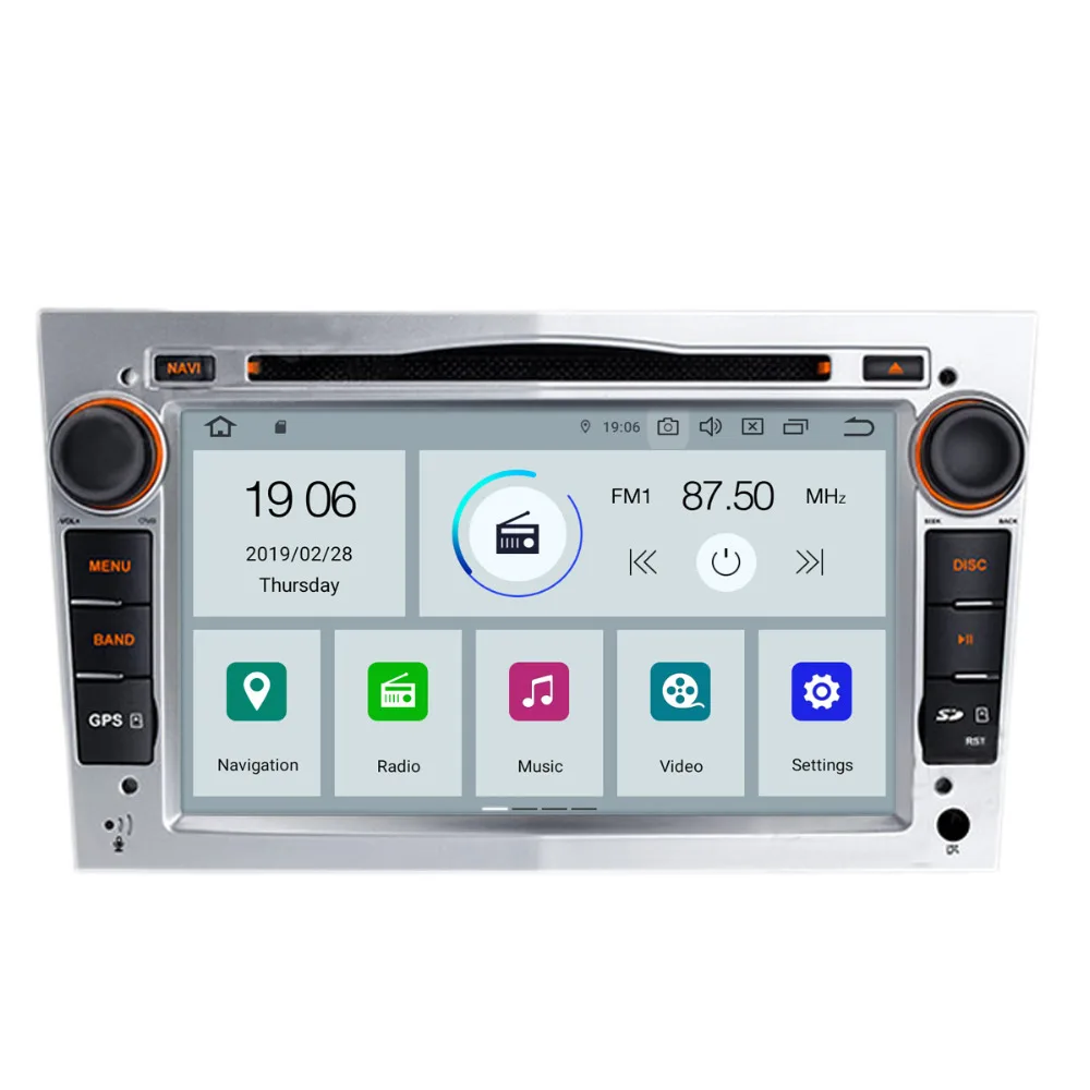 Система COIKA Android 9 0 четырехъядерный DVD GPS Navi для Opel Astra VECTRA ZAFIRA ANTARA Vivaro сенсорный