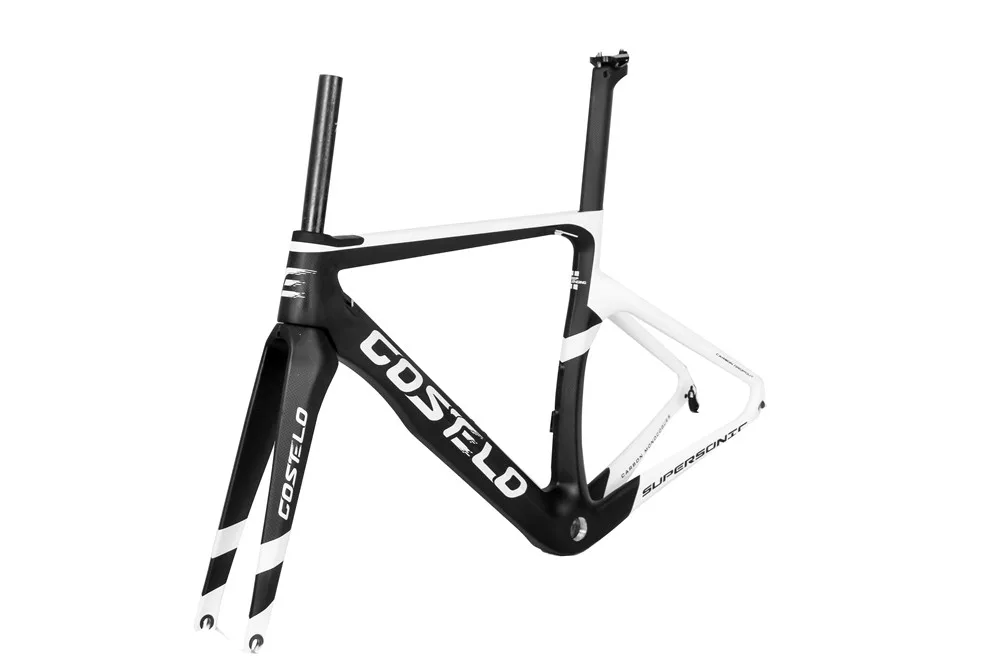 Top 2019 Costelo SuperSonic Road carbon bike frame disc brake Thru axle bicycle T800 3k weave carbon frame fork seatpost 27 Top 2019 Costelo SuperSonic Road carbon bike frame disc brake Thru axle bicycle T800 3k weave carbon frame fork seatpost 27