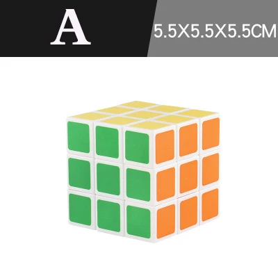Детские светящиеся 3x3x3 лабиринт Магический кубик-головоломка Пирамида декомпрессия креативный ручной кубик для игры Забавные Ранние развивающие игрушки для детей - Color: A