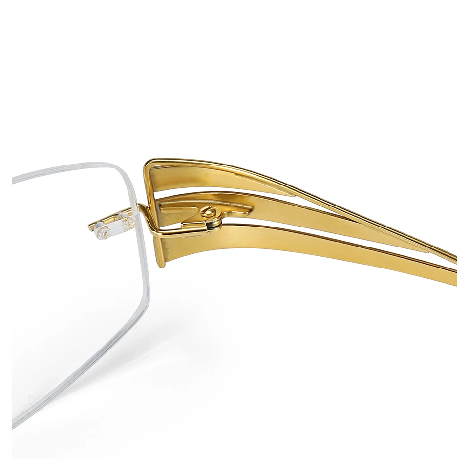 Titanium Rimless Glasses Frames Women 2019 Ultralight Eyeglasses Myopia Computer Optical Glasses Frames Eyewear (10)
