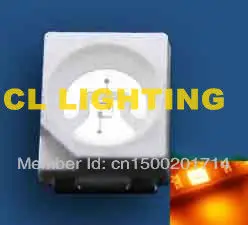 

1210 Chip led HIGH BRIGHTNESS 3528 Orange LED SMD DIODE 600-610nm 2.0-2.5V(CE&ROSH)