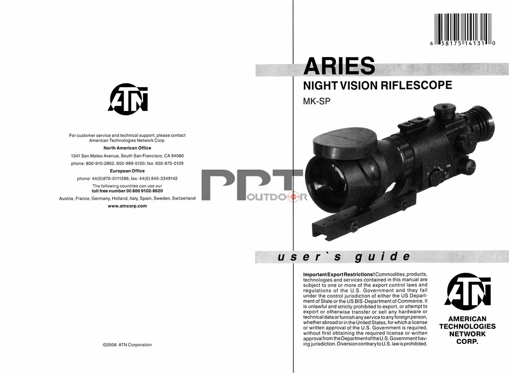 Eagleeye 2.5X Инфракрасный цифровой Aries MK-SP ночного видения Телескопический Монокуляр для охоты съемки PP27-0009