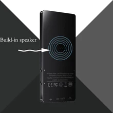 X2 Встроенный 8 Гб и динамик MP3 музыкальный плеер, который может работать до 64 tf-карты 8 Гб 3,5 мм выход для наушников mp3-плеер