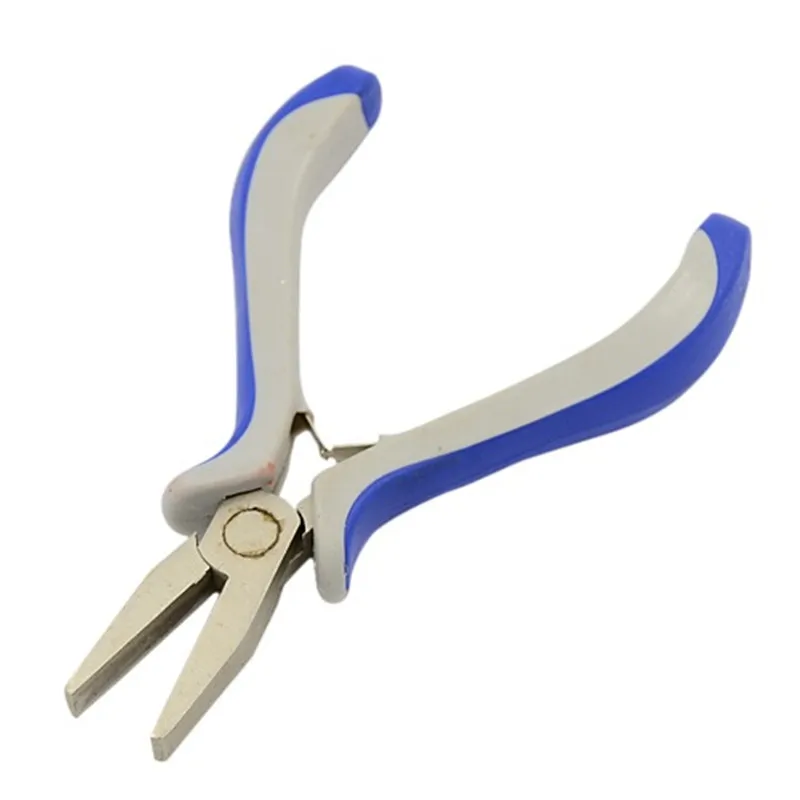 

Jewelry Pliers Tools Equipment Blue Flat Nose Cutting Wire Pliers For Jewelry Making Accessories,Carbon-Hardened Steel F95