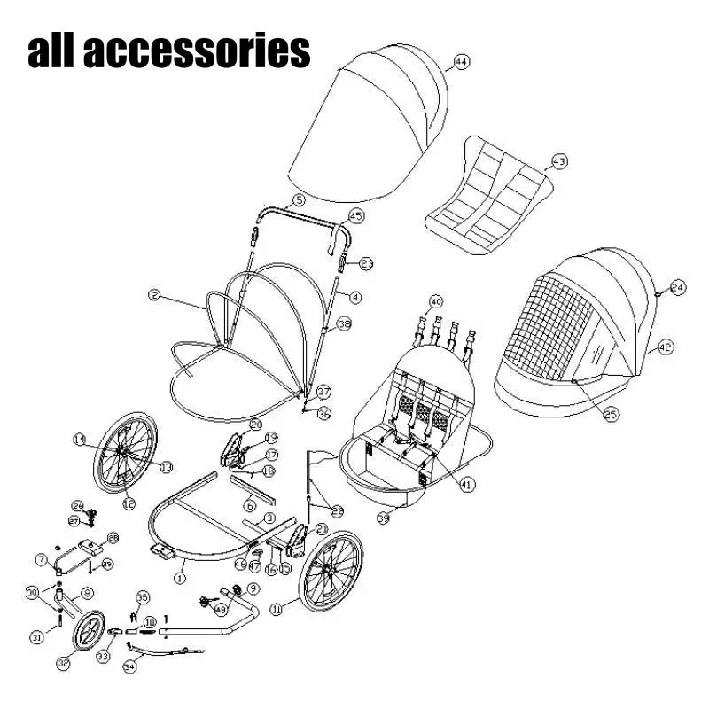 Fold Bicycle Trailer, Children Jogging Stroller, Combo 2 in 1 Child Jogger Trailer, can hold 2 kids baby stroller trailer Fold Bicycle Trailer, Children Jogging Stroller, Combo 2 in 1 Child Jogger Trailer, can hold 2 kids baby stroller trailer