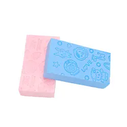 Детское супер-мягкое эластичное банное губчатое щетки для ухода за ребенком, Детские массажные рукавицы для душа и ванны, губка