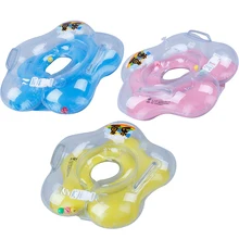 Детское надувное кольцо для шеи, безопасное надувное кольцо для купания, круг для плавания, аксессуары для детских бассейнов