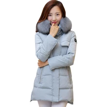 Новинка, зимняя женская куртка,, Женская Корейская тонкая куртка, длинная, толстая, для девушек, военная одежда, vestidos rtd014