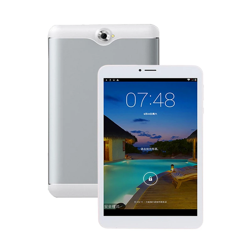 8 inch 3G Phone Call Tablet Android 4.4 Quad Core MTK6582  WiFi Bluetooth GPS 1280*800 capacitive screen 2MP Camera Tablet PC