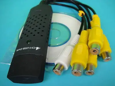 USB DVR Видео Аудио Захват адаптер 4-канальный Easycap | Строительство и ремонт