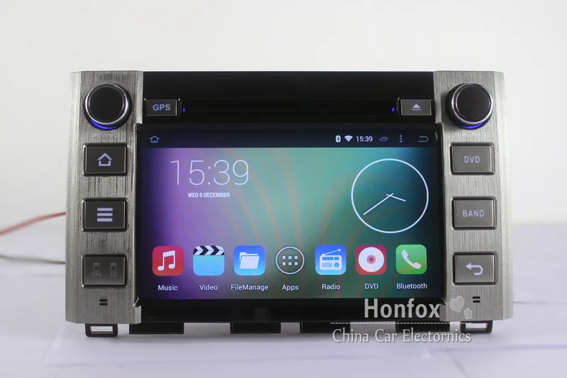 Quad Core Android 5.1.1 Headunit DVD For Toyota Tundra 2014 with HD