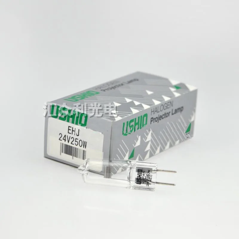 

10PCS DHL FREE SHIPPING ,USHIO EHJ 24V250W Japan halogen projector lamp,Olympus CV-E CLH250 endoscope G6.35 24V 250W bulb